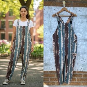 KAVU San Blas Overalls size Large new with tags